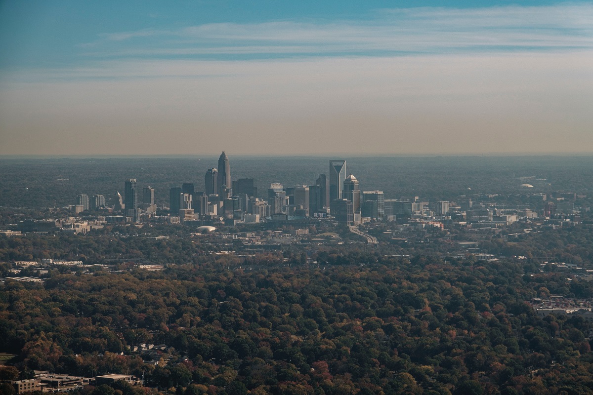 Charlotte NC skyline