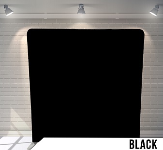 black backdrop