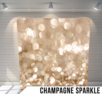 champagne sparkle backdrop