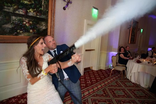 CO2 cannon gun with bride