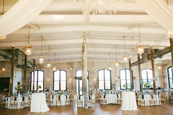 The Cedar Room indoor wedding reception